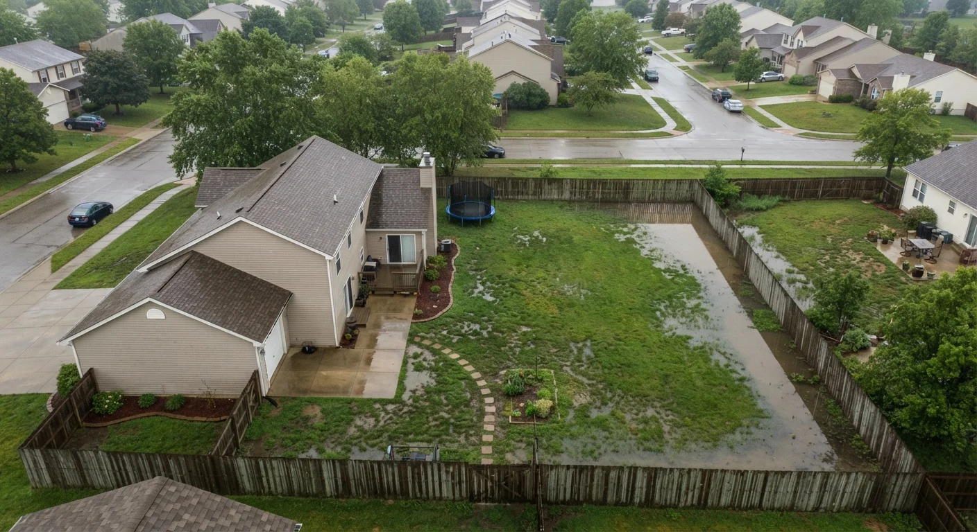 Backyard Drainage Problems: Identifying the Source Before Attempting a Fix