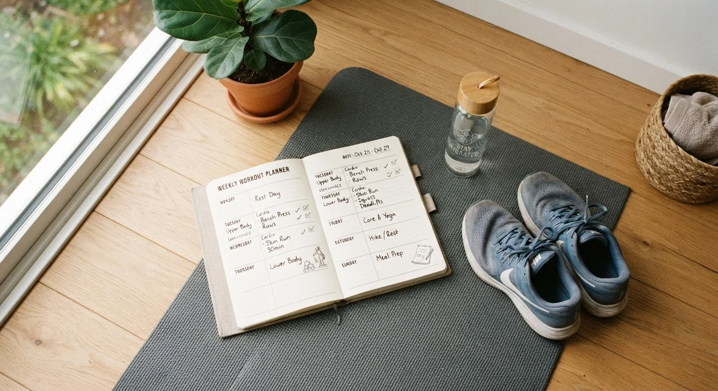 Building a Weekly Workout Schedule That Actually Sticks