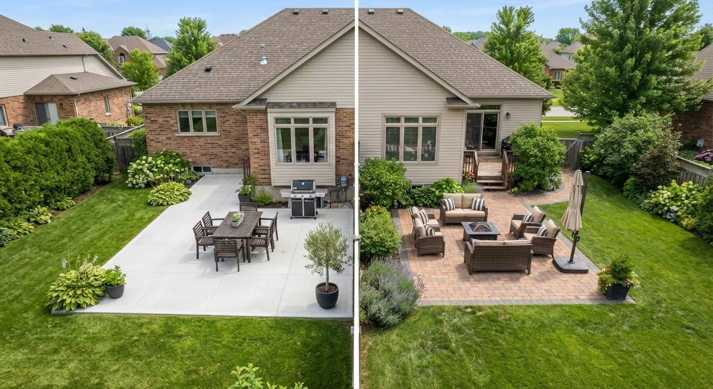 Concrete Patio vs. Paver Patio: Which Surface Suits Your Yard?