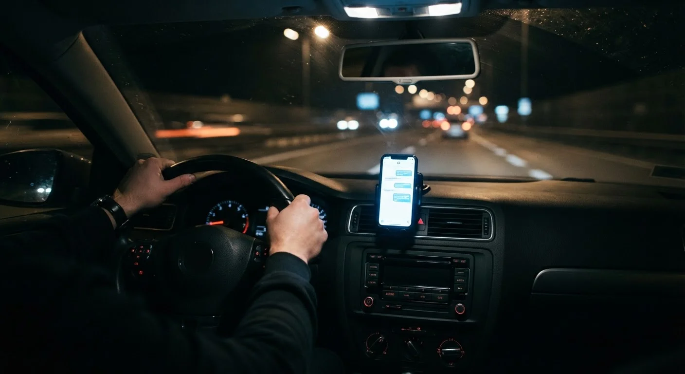 Distracted Driving: Why Your Brain Can't Actually Multitask Behind the Wheel
