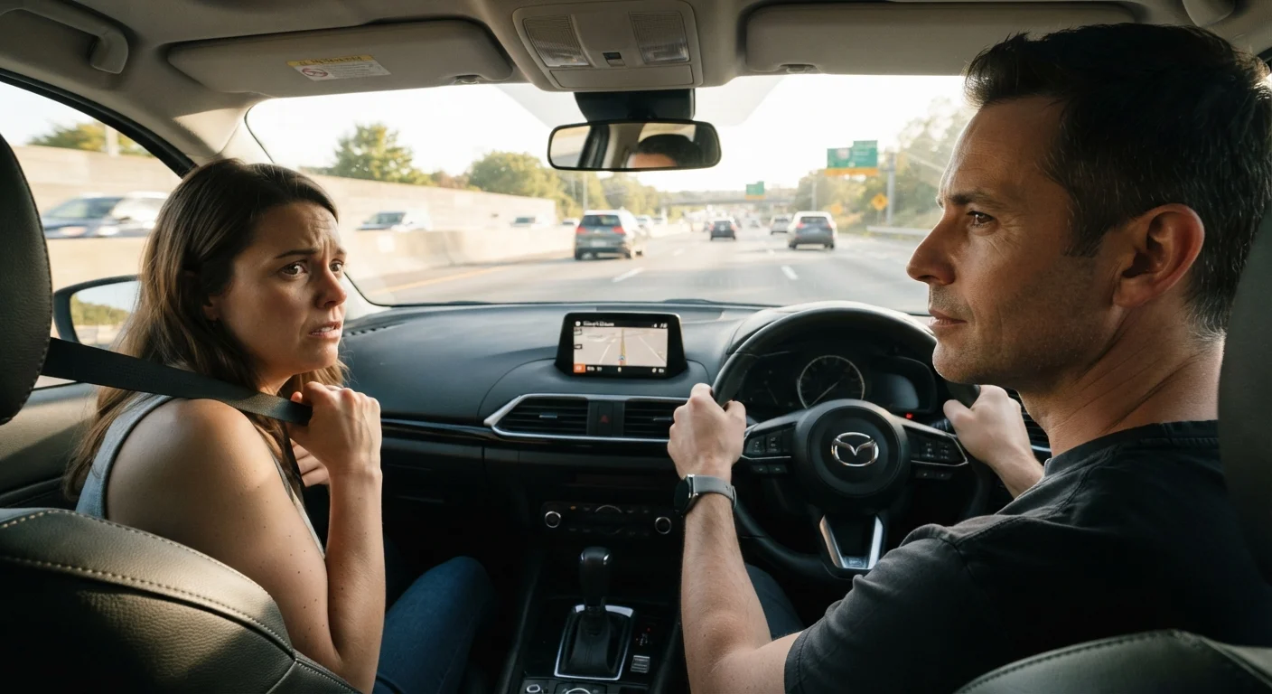 Driving With a Passenger Who's Panicking: Staying Calm and in Control