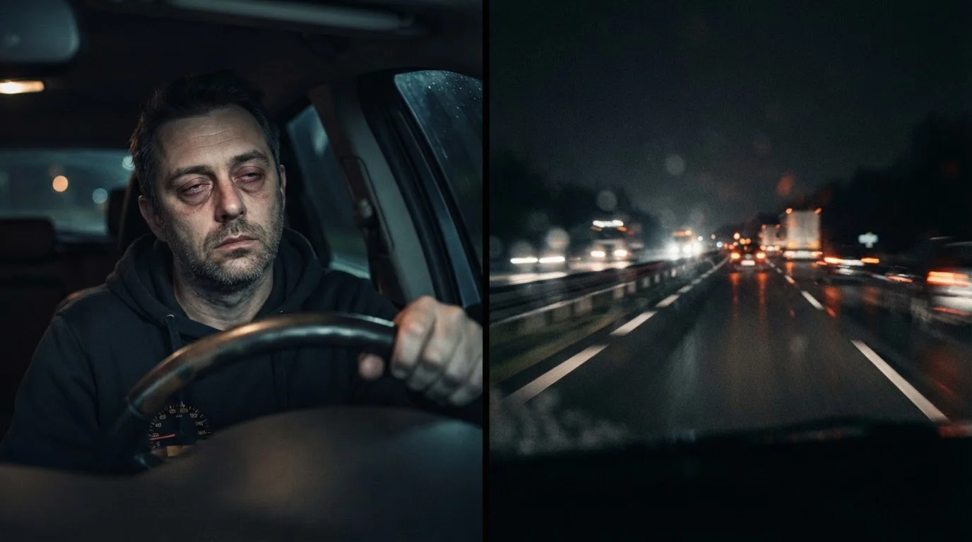 Drowsy Driving vs Drunk Driving: How Impairment Compares