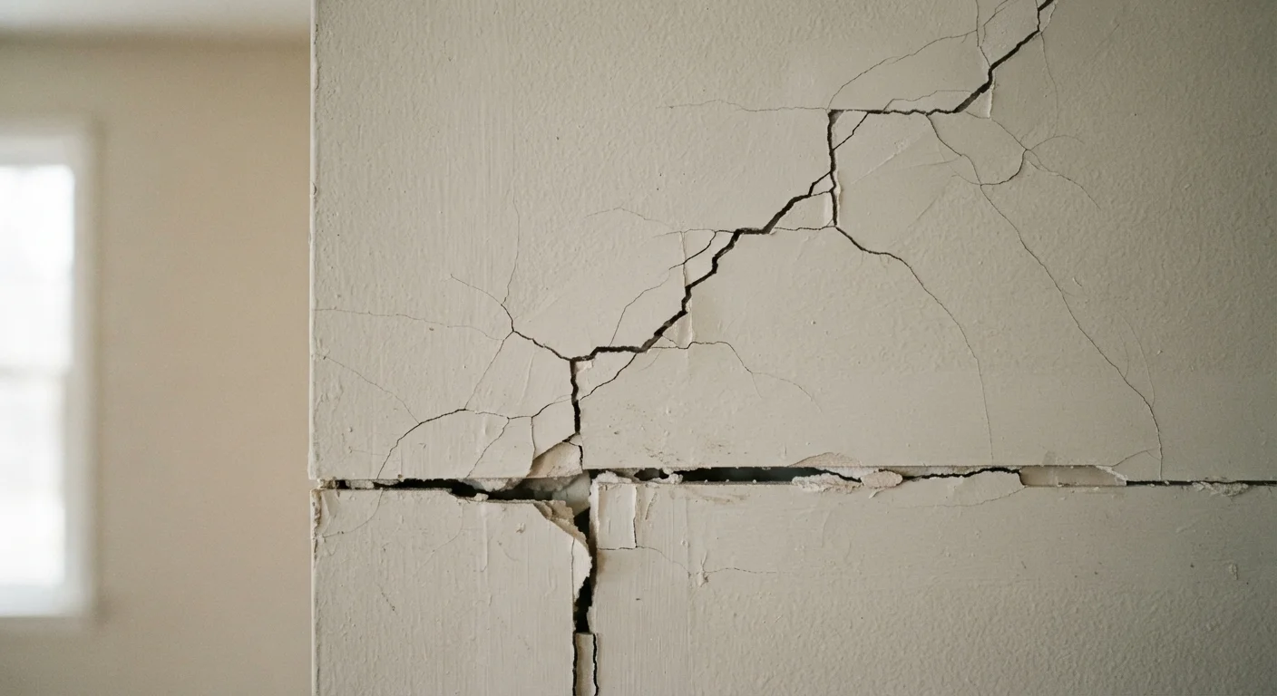 Drywall Damage: What Each Type of Crack Is Telling You