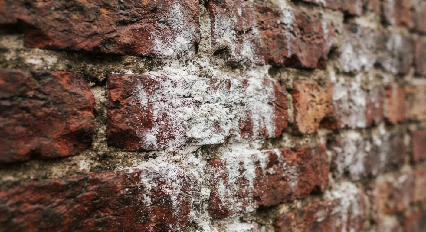 Efflorescence on Concrete and Brick: What That White Powder Really Means