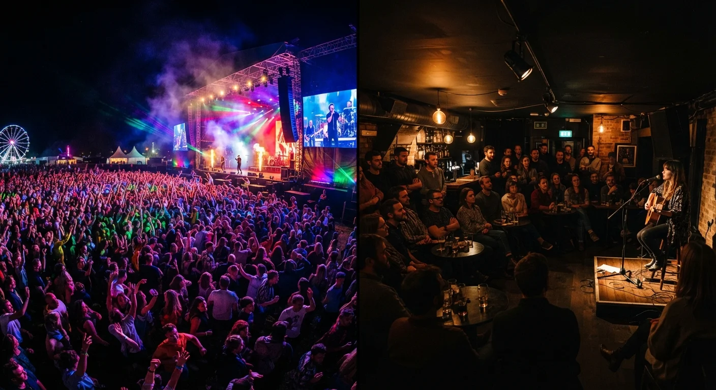 Festival Culture vs. Club Culture: Two Ways Americans Experience Live Music