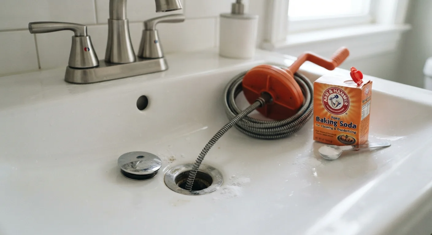 Fixing a Slow Drain Without Harsh Chemical Cleaners