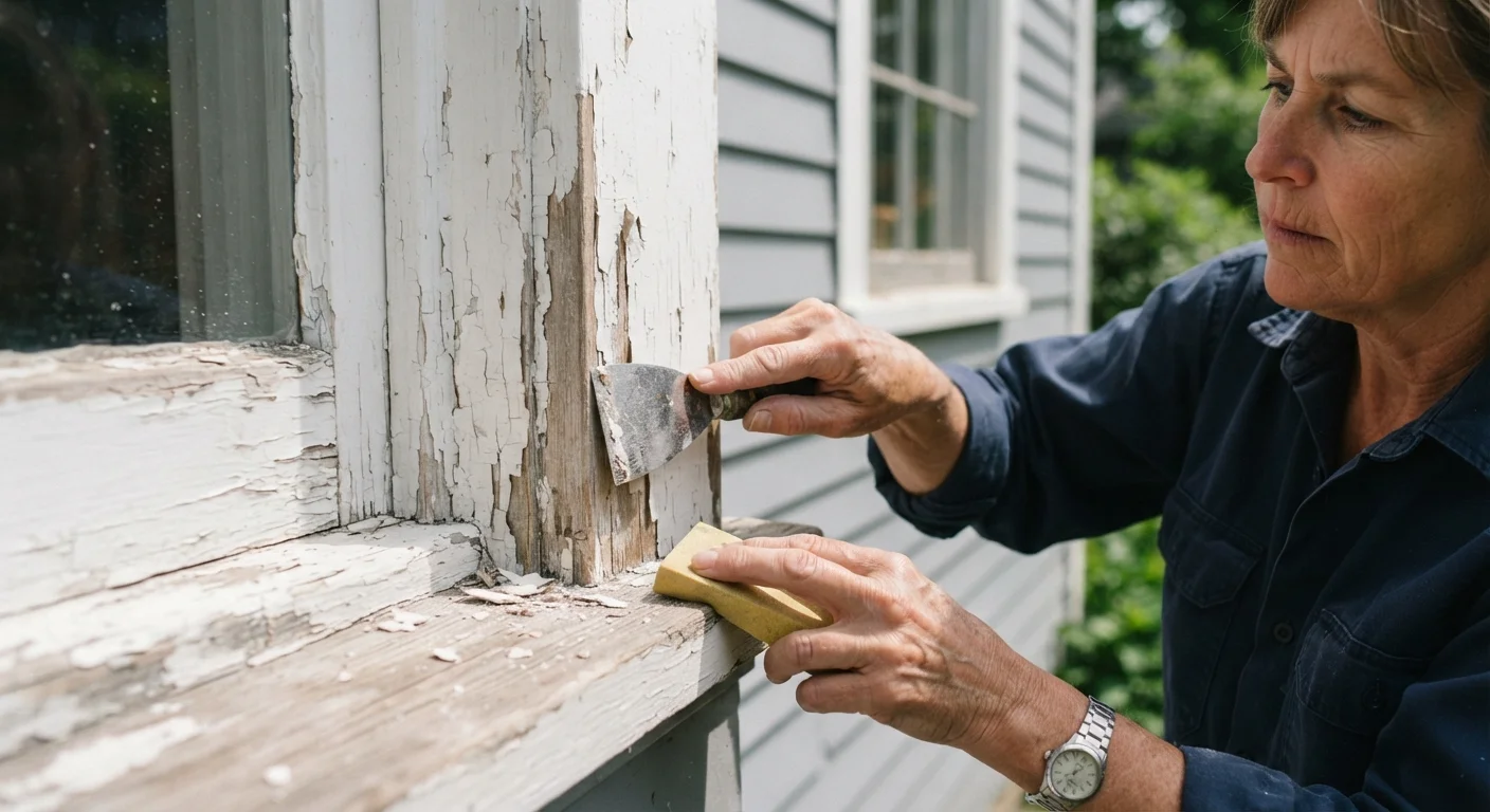 Fixing Peeling Paint on Exterior Trim Without Repainting the Whole House