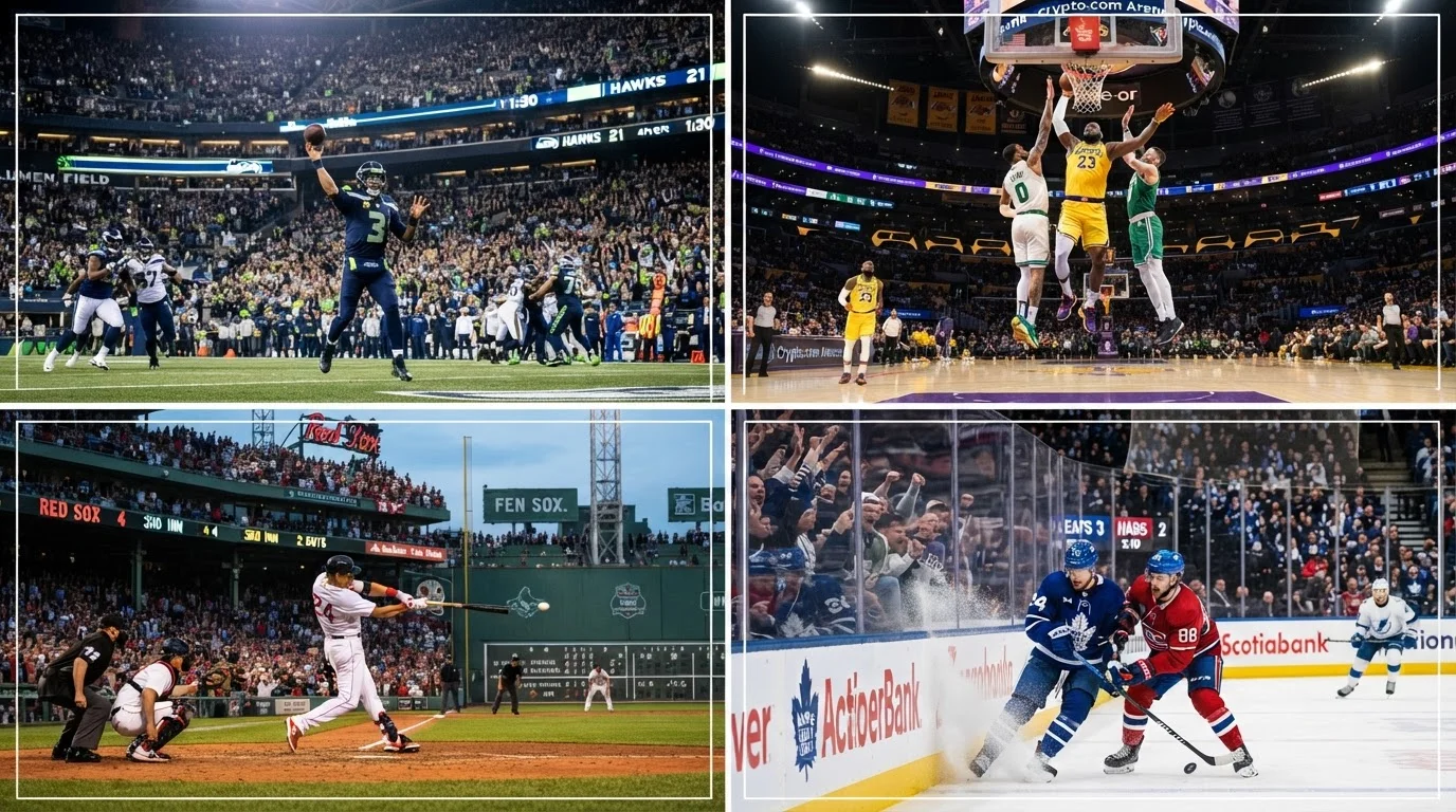 Following Multiple Sports Seasons at Once Without Missing Key Moments