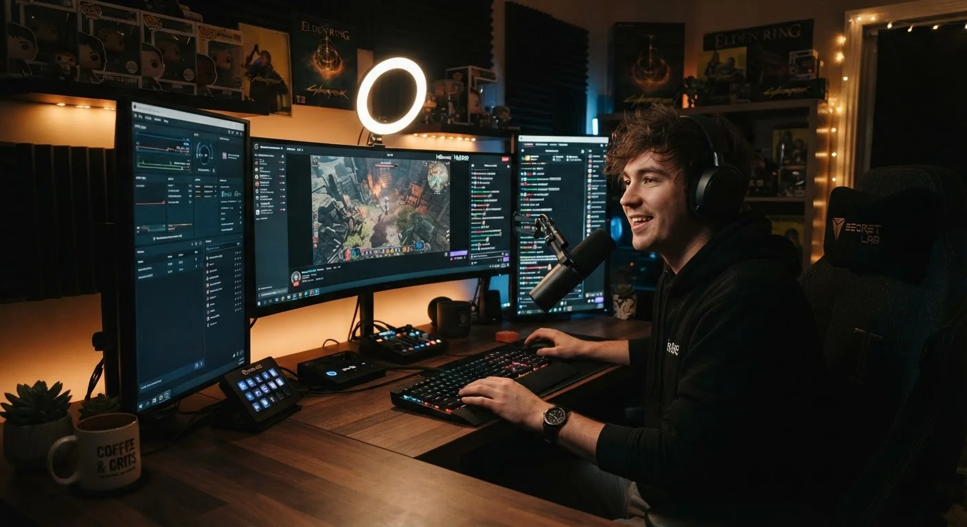 Gaming Content Creators: How Streaming Turned Playing into a Career Path