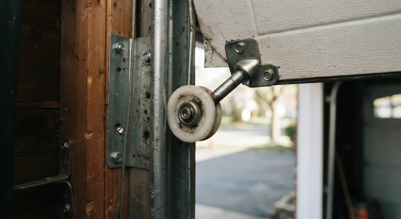 Garage Door Off Track: What Caused It and What's Safe to Fix Yourself