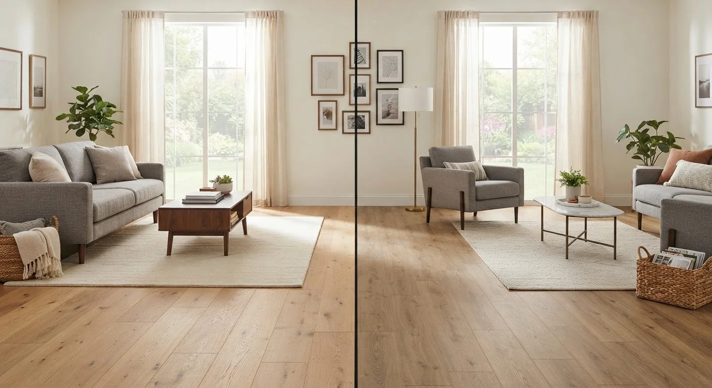 Hardwood vs. Luxury Vinyl Plank Flooring for Home Upgrades
