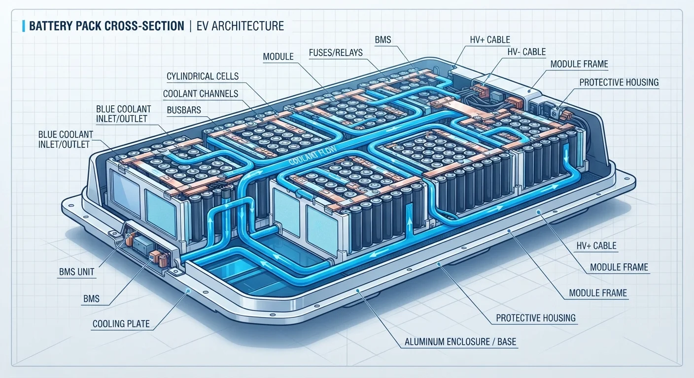 How EV Thermal Management Systems Keep Batteries in Their Happy Zone