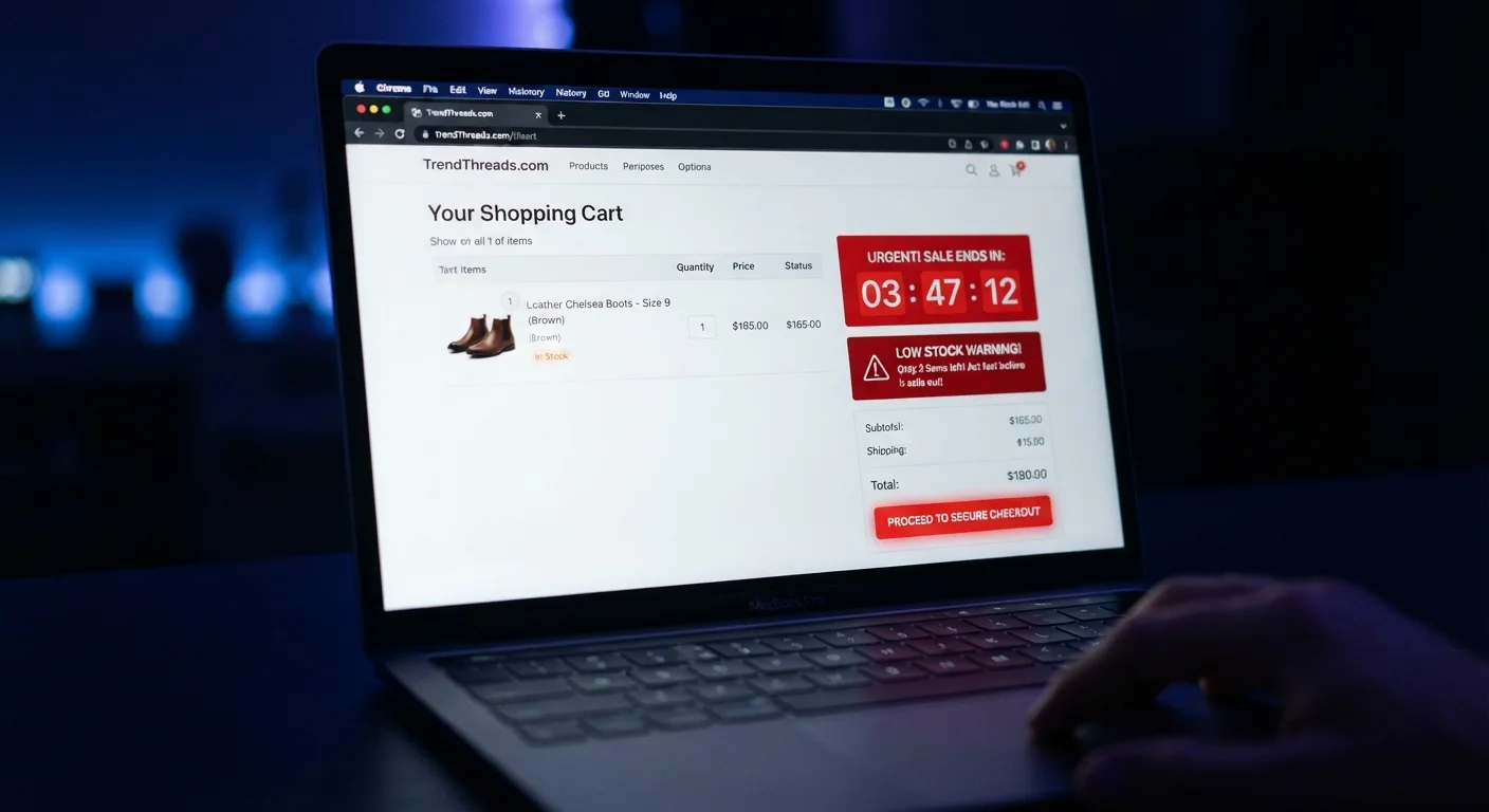How Retailers Use Scarcity and Urgency Signals — and What to Do About It