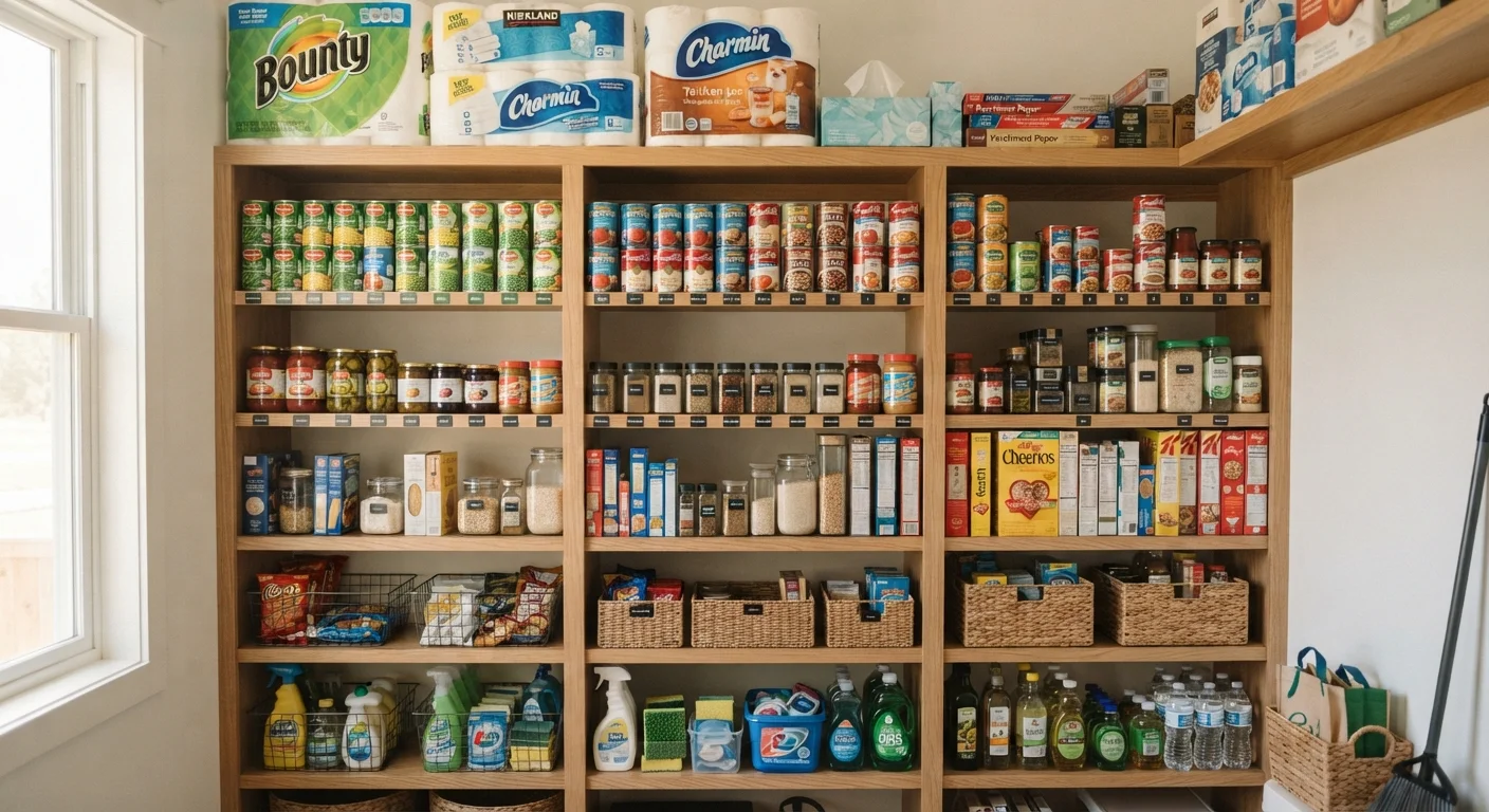 How to Build a Household Stockpile Without Overbuying