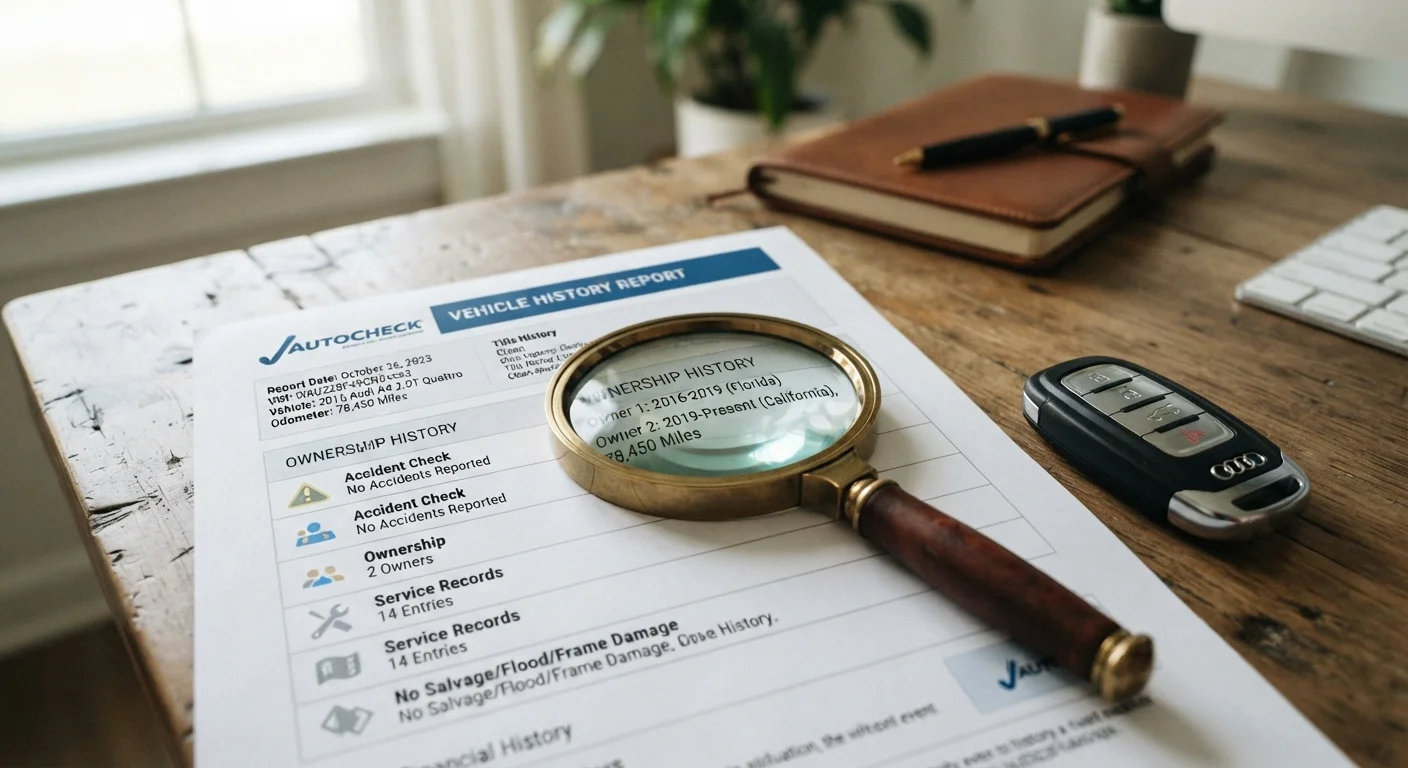 How to Read a Vehicle History Report