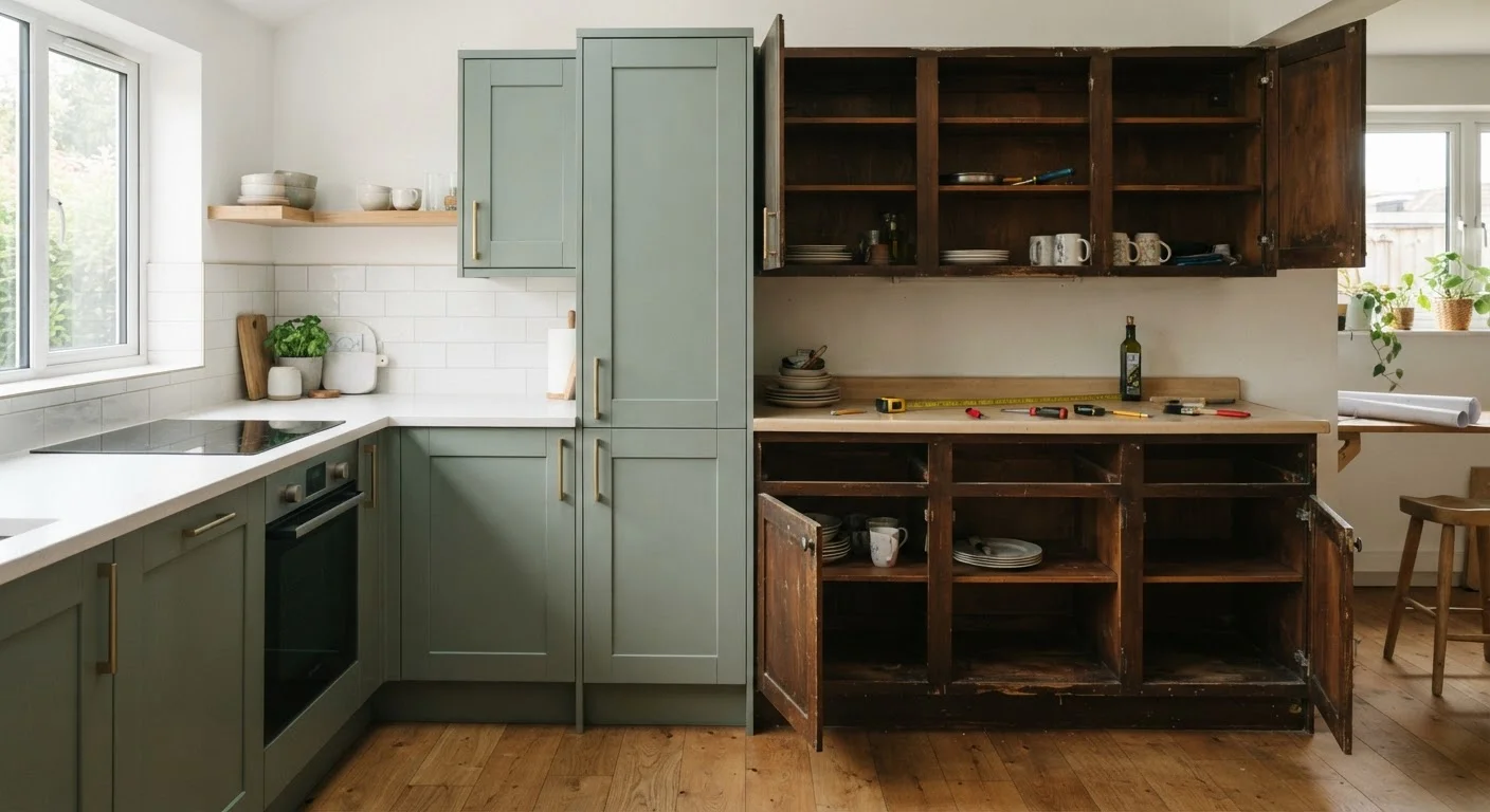 Kitchen Cabinet Refacing vs. Full Replacement: Scope and Tradeoffs