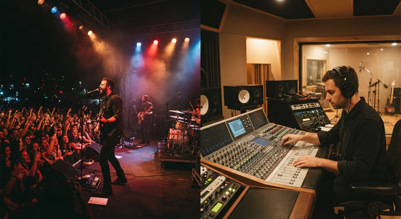Live Albums vs. Studio Albums: What Each Format Reveals About an Artist