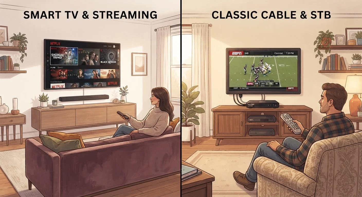 Live TV Streaming vs. Traditional Cable: Understanding the Real Differences