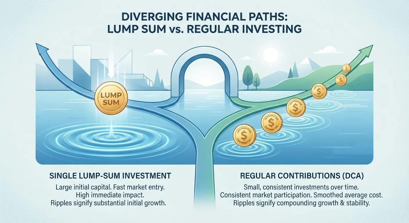 Lump-Sum Investing vs. Dollar-Cost Averaging: Comparing Two Contribution Approaches