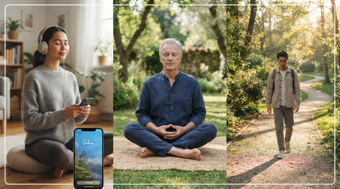 Meditation Approaches Compared: Guided, Silent, and Movement-Based