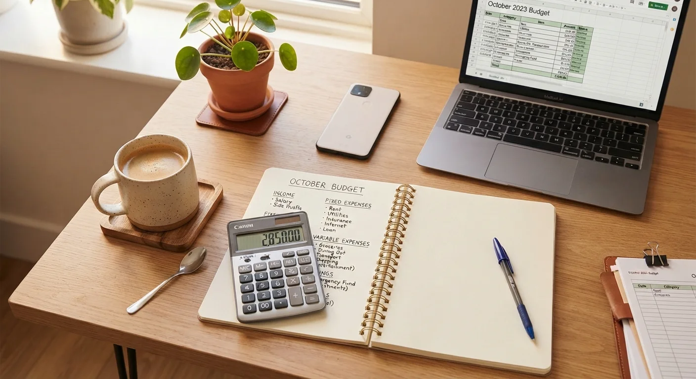 Monthly Budget Reset Checklist