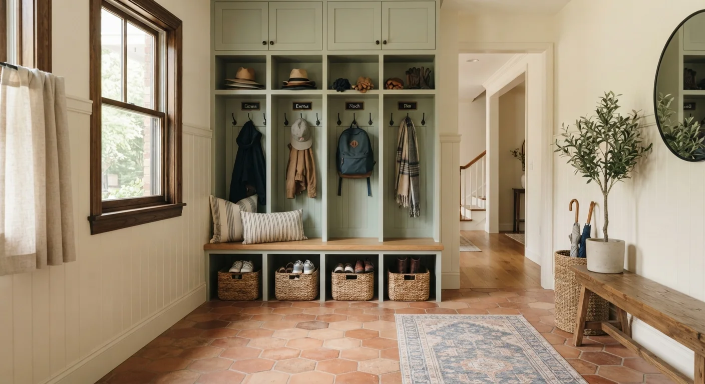 Mudroom Addition or Conversion: Transforming an Entry-Level Space
