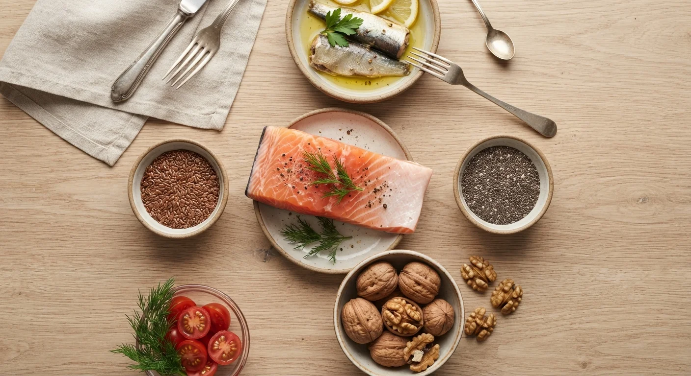 Omega-3 Fatty Acids: Food Sources, Functions, and What Science Supports