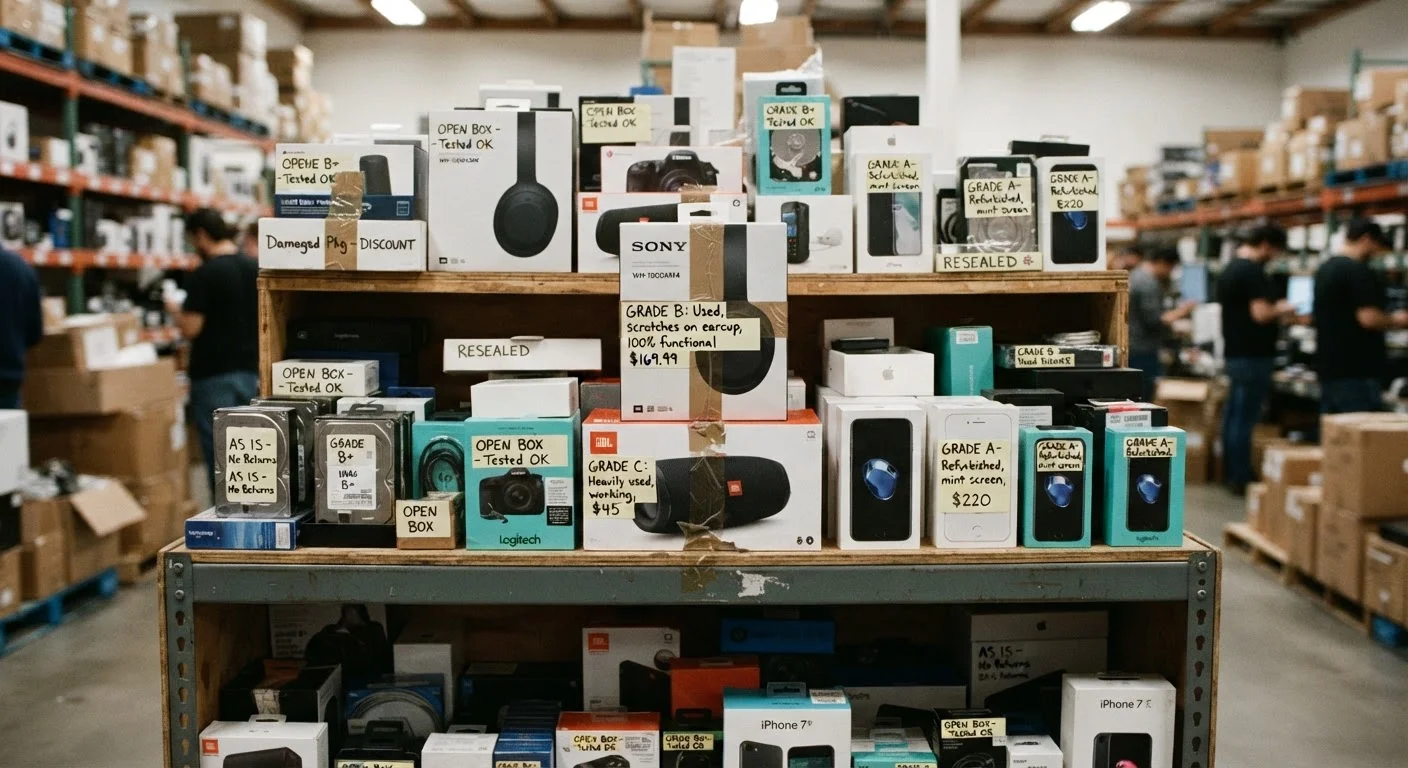 Open-Box and Refurbished Goods: What the Condition Grades Actually Mean