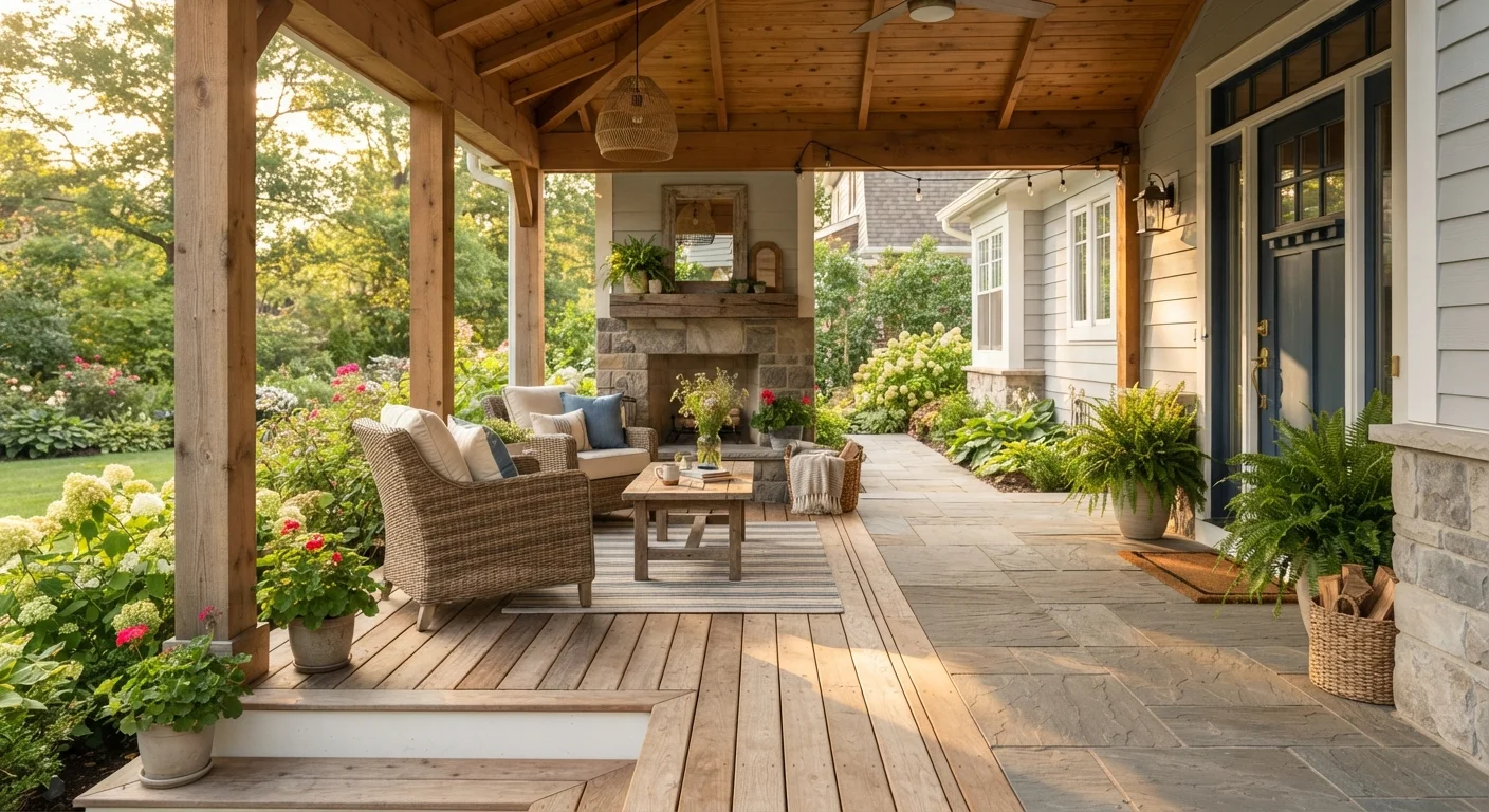 Outdoor Flooring Options for Patios and Covered Porches