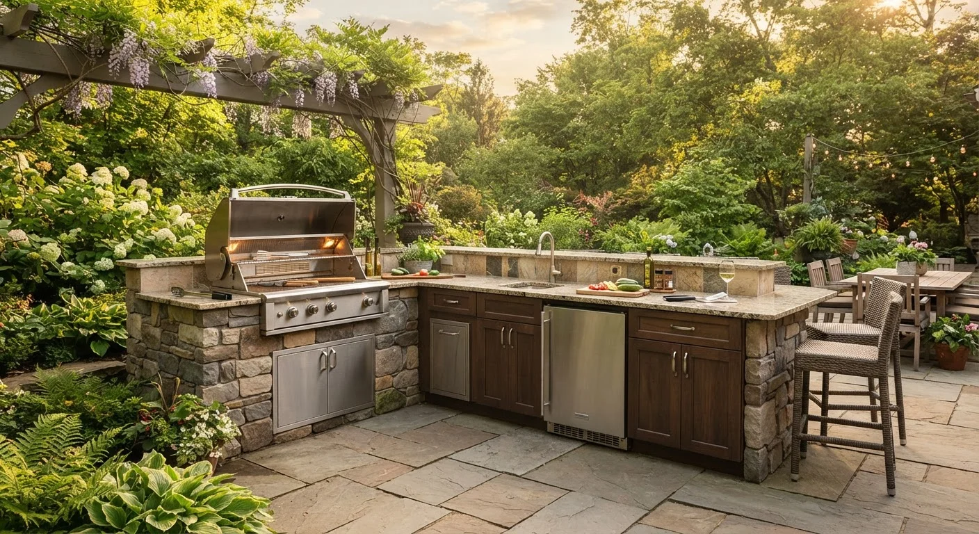 Outdoor Kitchen Planning: Utilities, Clearances, and Layout Considerations
