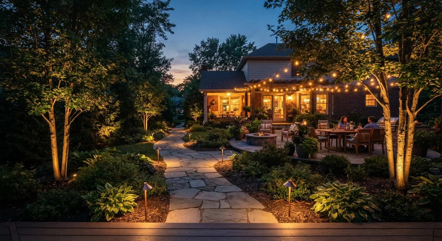 Outdoor Lighting Layouts That Improve Both Safety and Ambiance