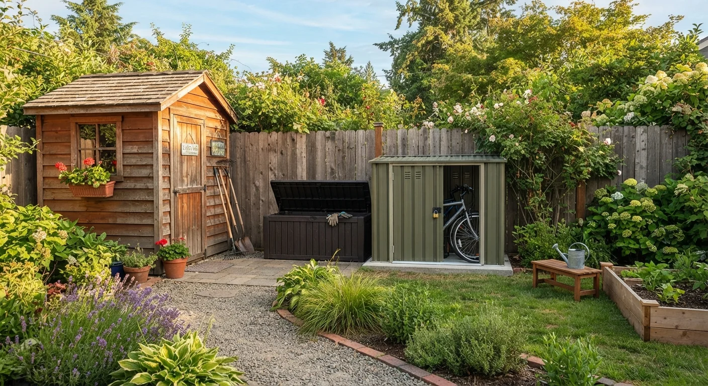 Outdoor Storage Solutions: Matching the Structure to What You Actually Store