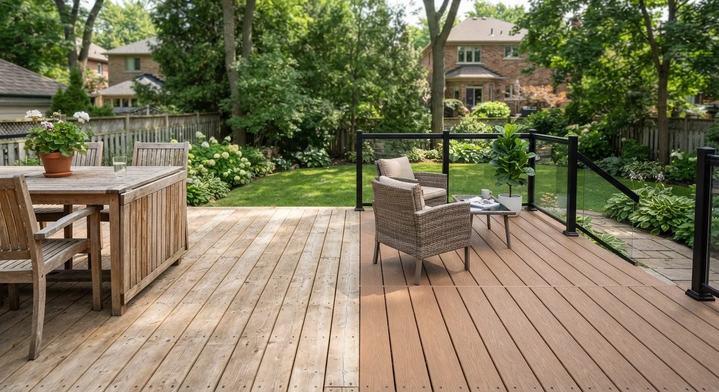 Pressure-Treated Lumber vs. Composite Decking: A Material Breakdown