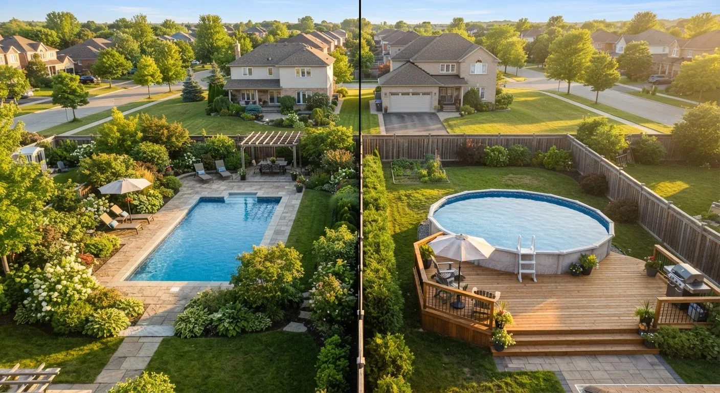 Pros and Cons of In-Ground vs. Above-Ground Pools for Residential Yards