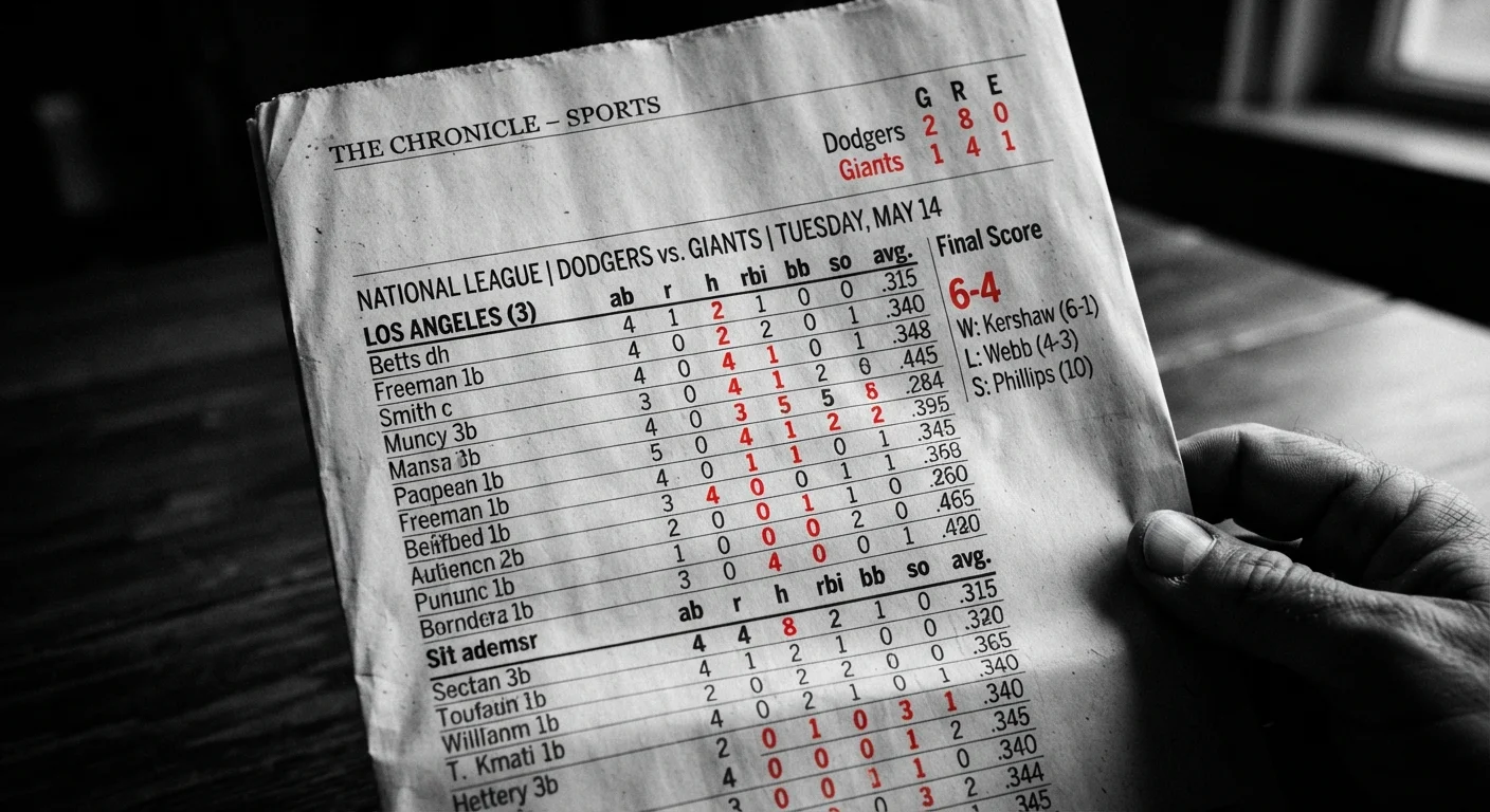 Reading a Box Score: The Stats That Tell the Full Story of a Game