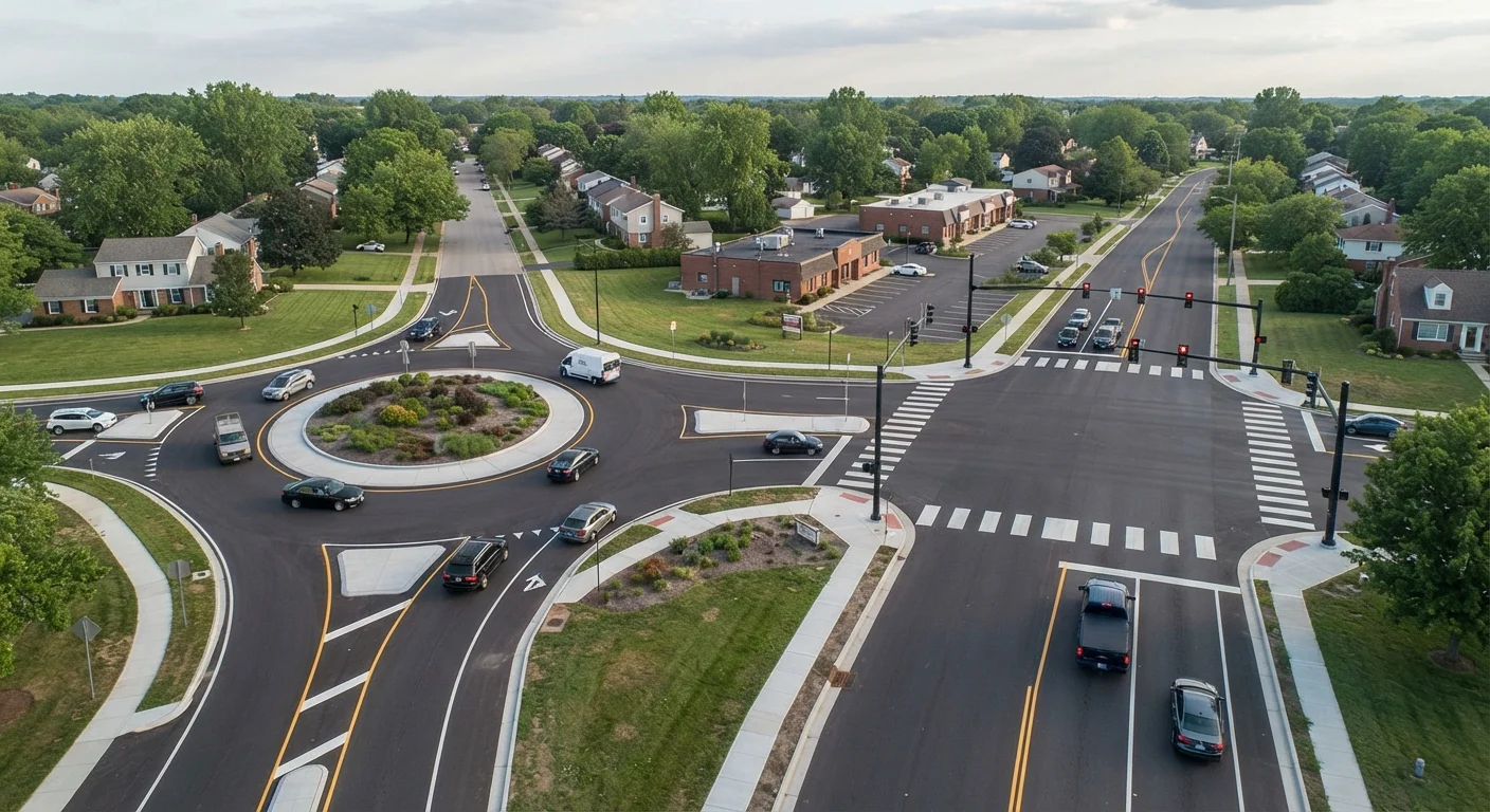Roundabouts vs Traditional Intersections: How Each One Works
