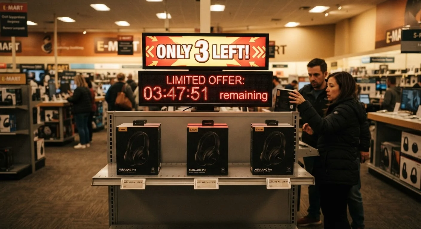 Scarcity and Urgency: How Time-Pressure Tactics Affect Buying Decisions