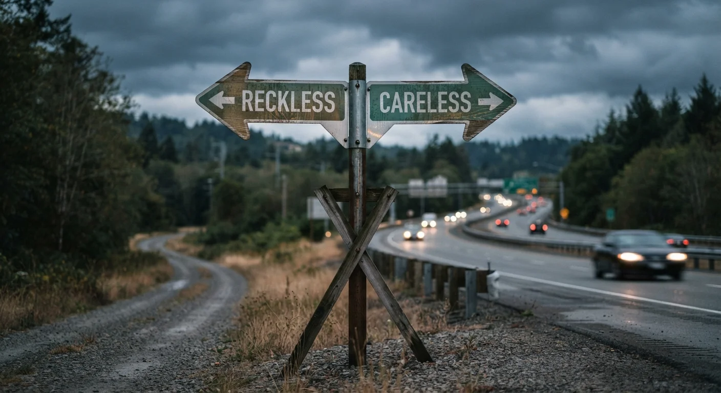 The Difference Between Reckless Driving and Careless Driving Under US Law
