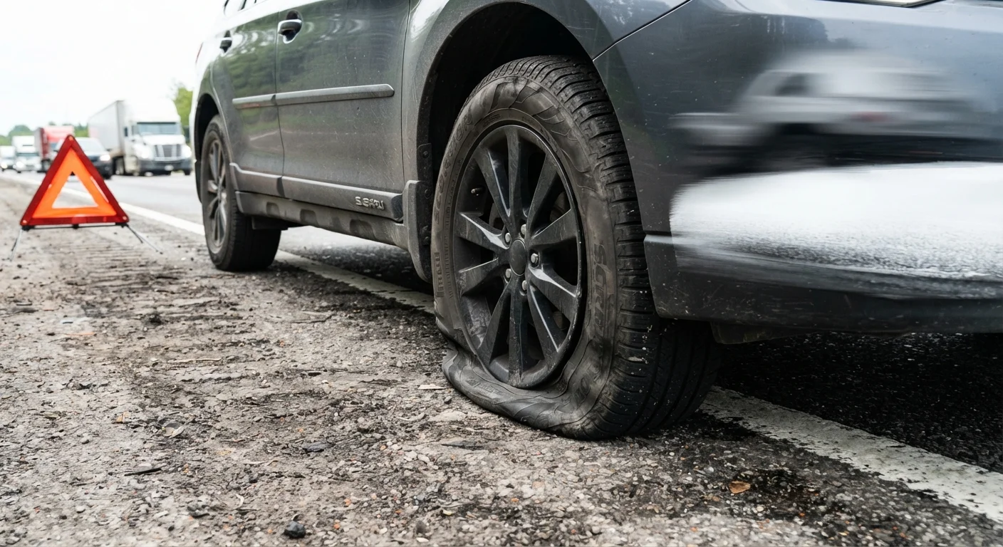 Tire Blowout While Driving: Staying in Control