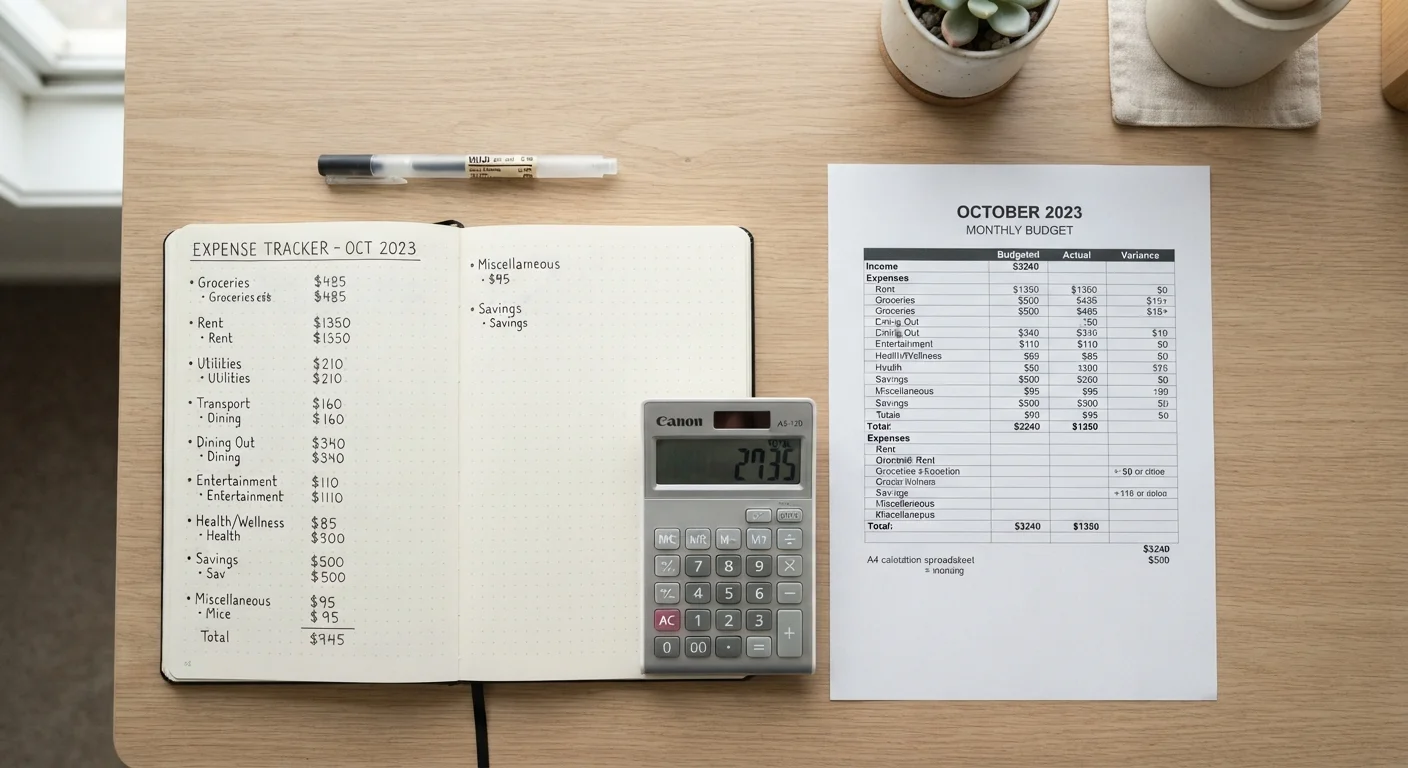 Tracking Spending vs. Building a Budget: Two Tools, One Goal