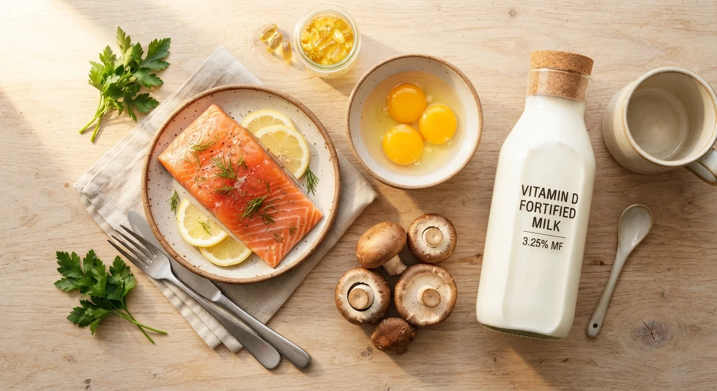 Vitamin D: Why Deficiency Is Common and How Diet Fits Into the Picture