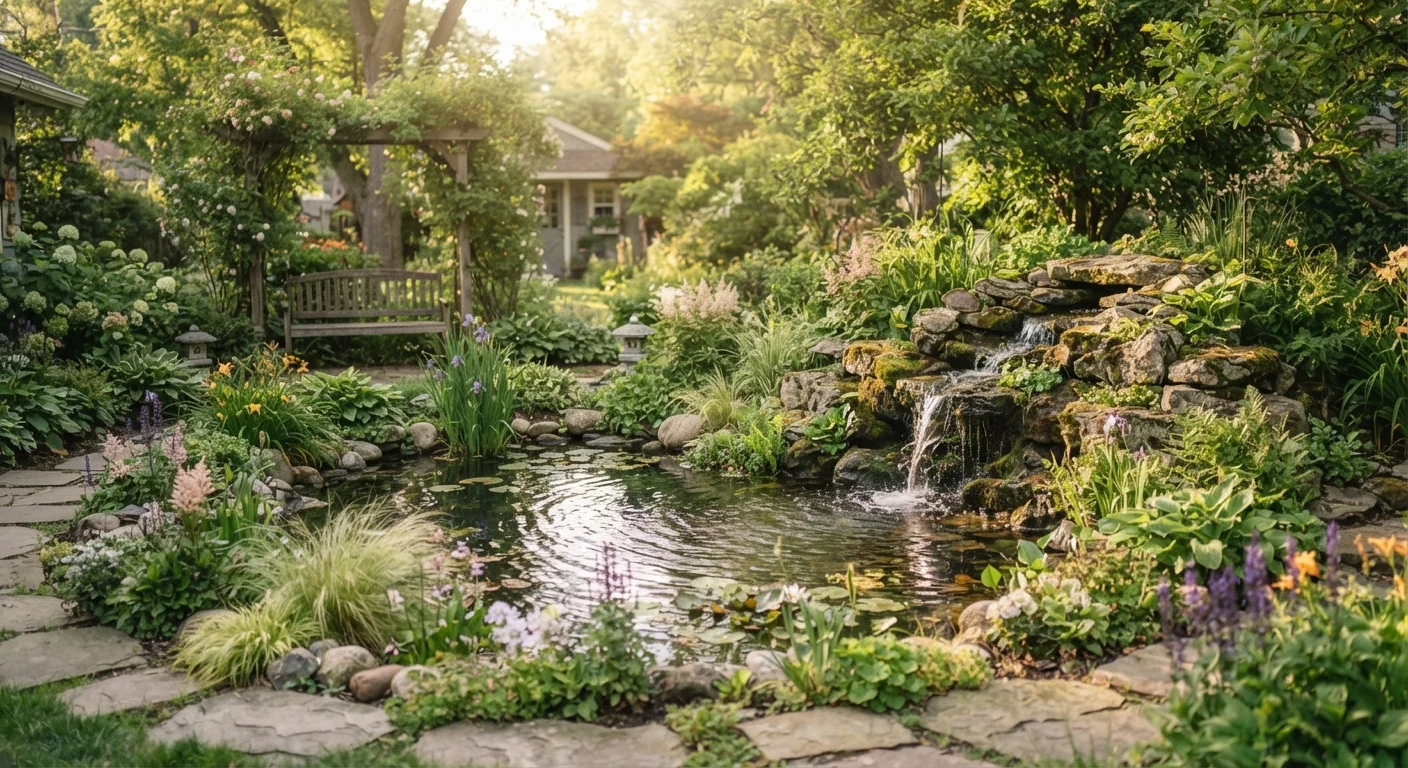 Water Features in the Yard: What Ponds, Fountains, and Streams Actually Involve