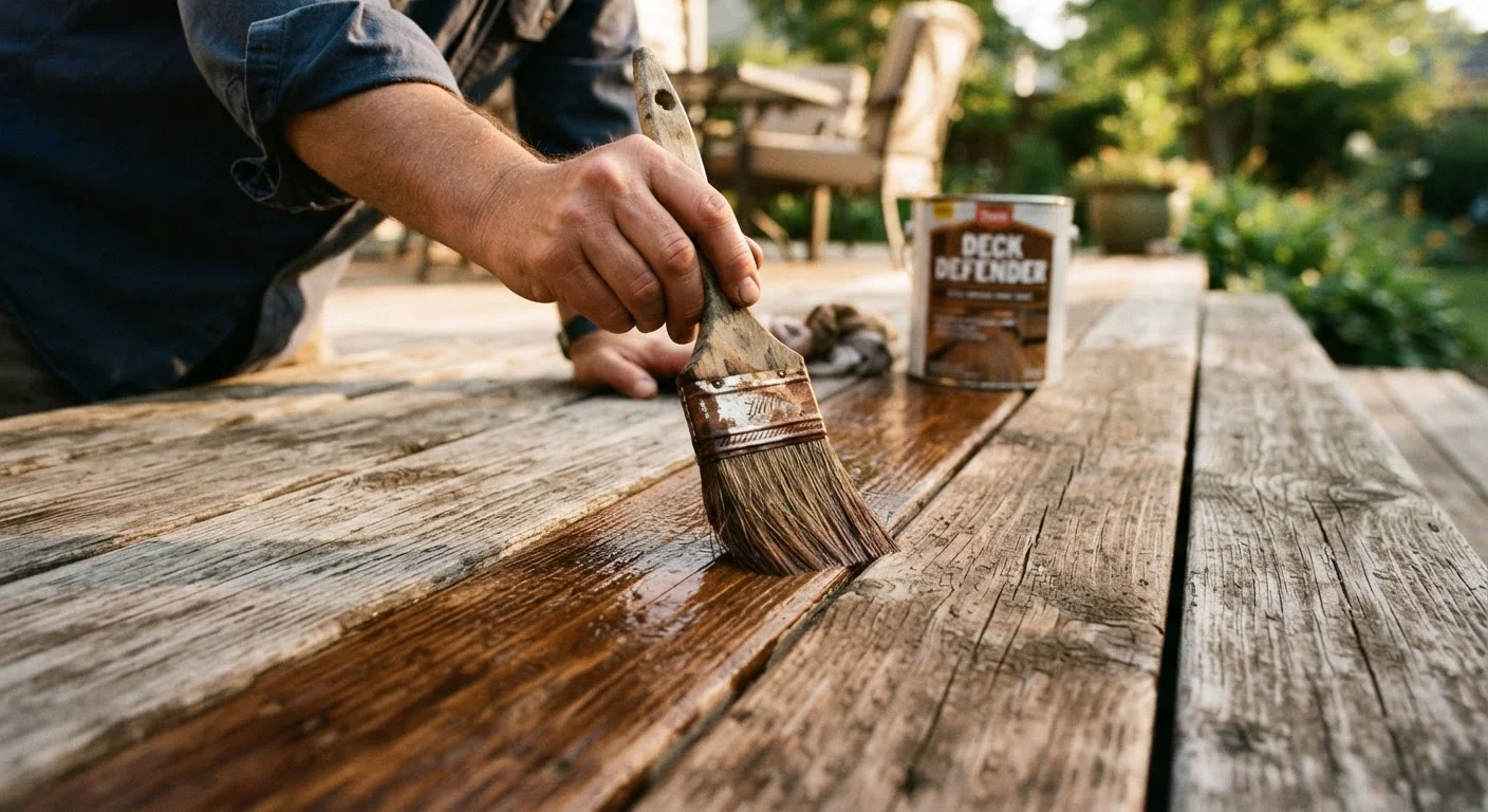 Weatherproofing a Wood Deck: Sealers, Stains, and the Right Order of Operations