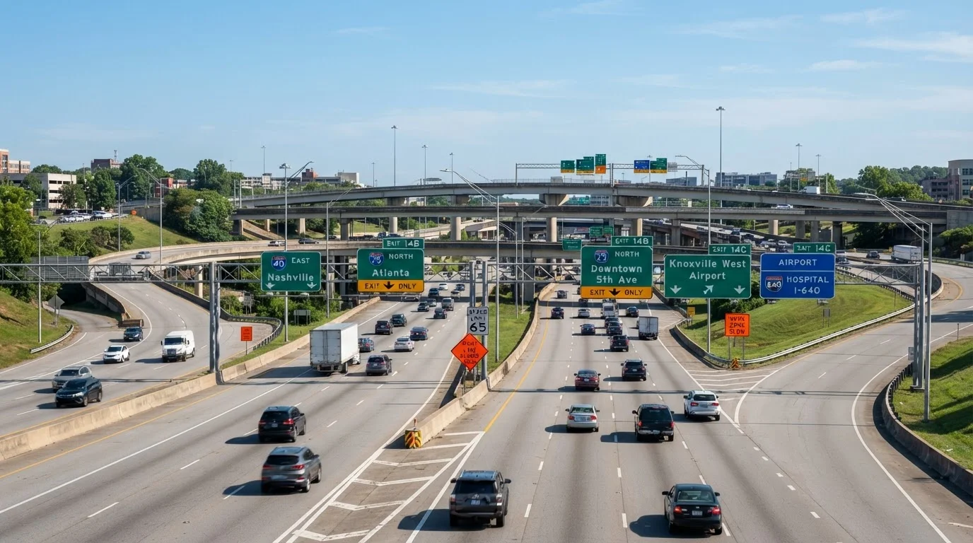 What the Colors on US Road Signs Actually Mean