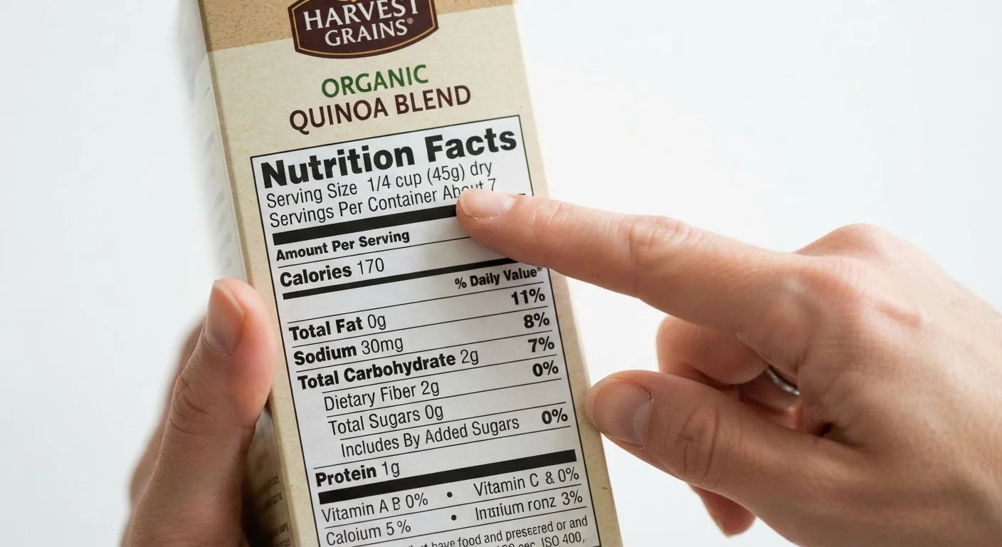 What the Nutrition Facts Label Is Actually Telling You