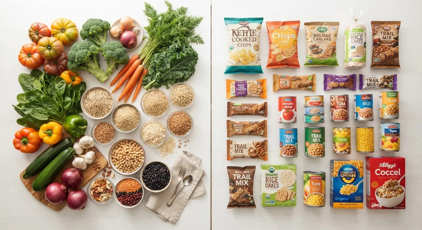 Whole Foods vs. Processed Foods: Understanding the Real Difference
