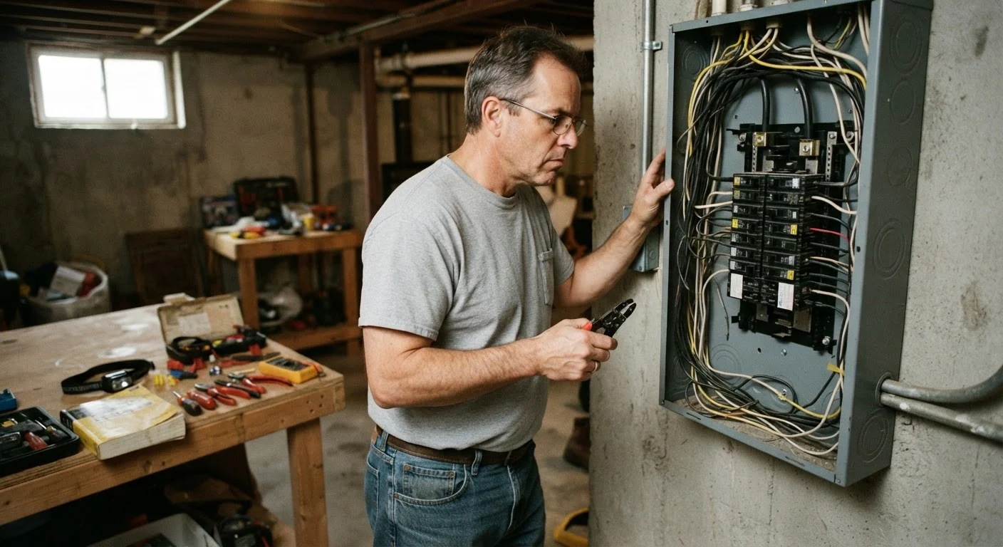 Why DIY Electrical Work Carries Risks That Cosmetic Projects Don't