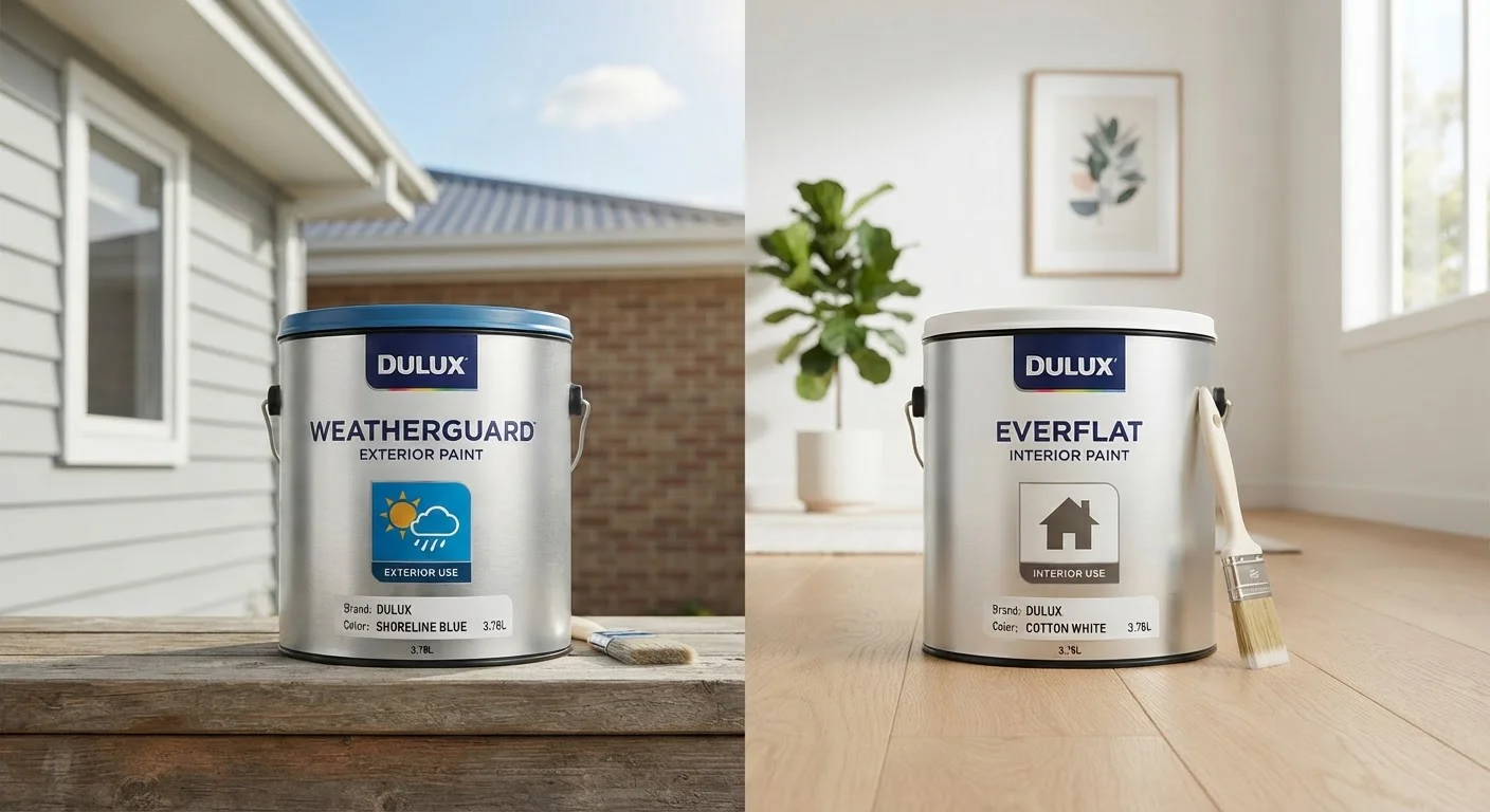Why Outdoor Paint and Indoor Paint Are Not Interchangeable