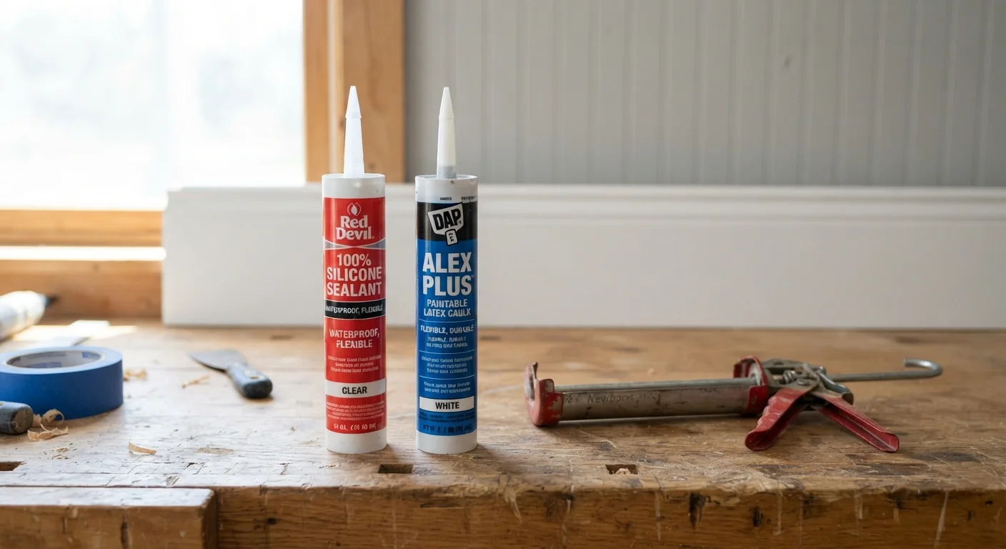 Why Silicone Caulk and Paintable Caulk Aren't the Same Product