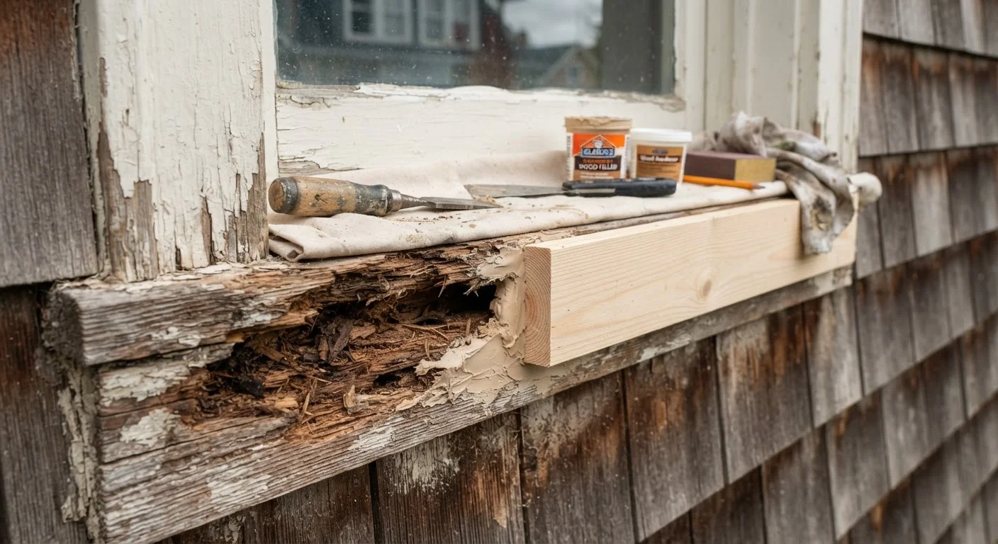 Wood Filler vs. Epoxy Wood Consolidant: Which Fixes Rotted Wood Better
